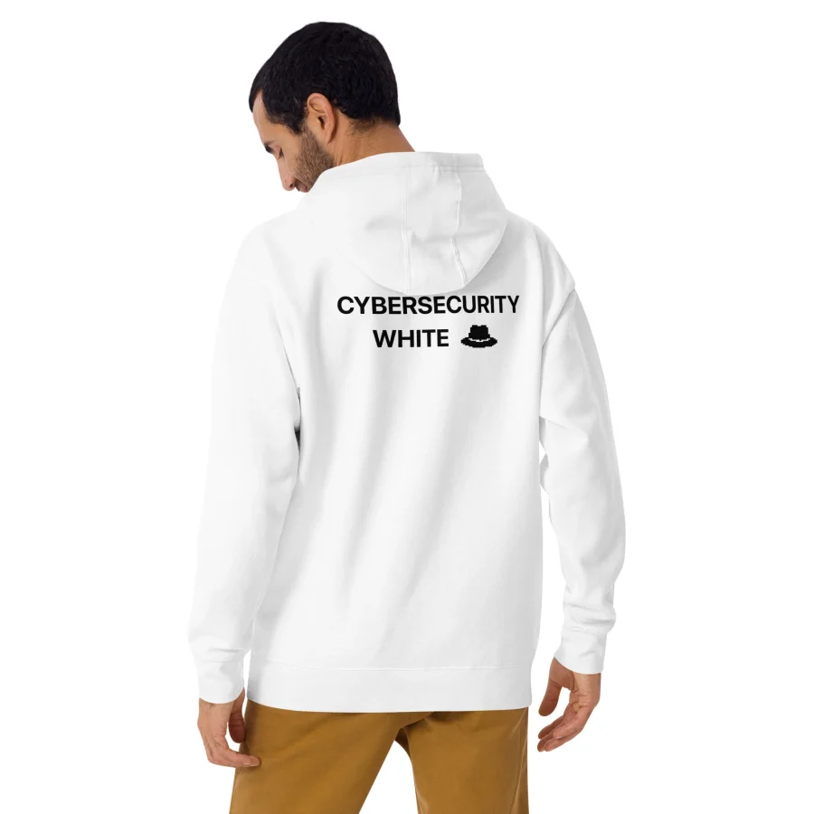 Cybersecurity White Hat Hoodie