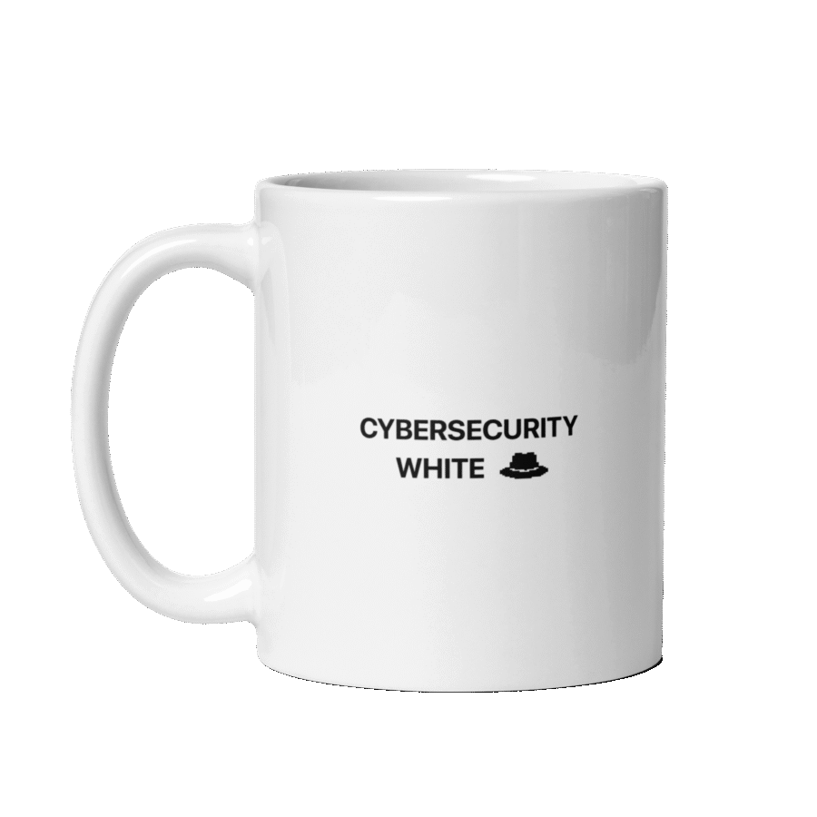 Cybersecurity White Hat Mug